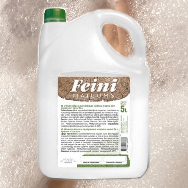 Feini Maigums šķidrās ziepes bez krāsas